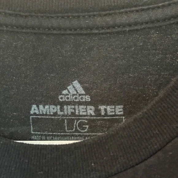 Adidas Amplifier Tee in Black - Picture 2 of 2